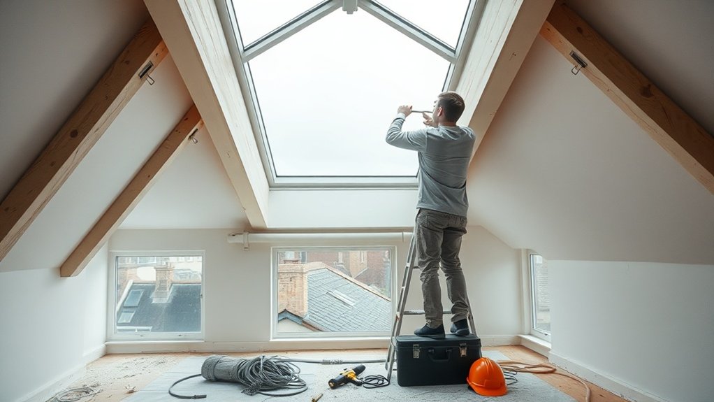 Electric Skylight Installation Abingdon