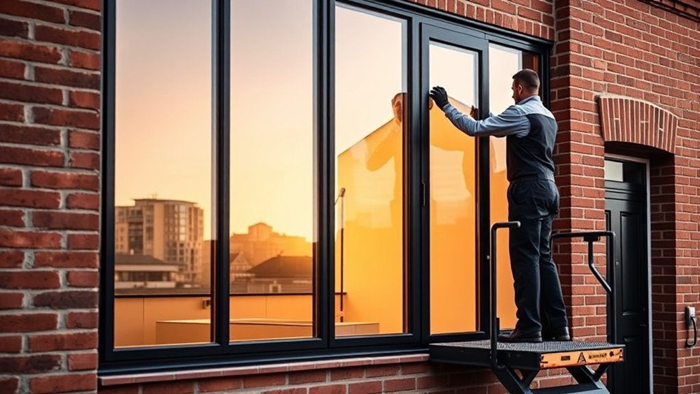 Glazier in Caldecott